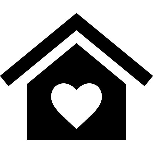 home heart icon